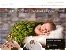 Tablet Screenshot of osteotherapeute.com